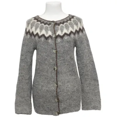 Cardigan (Gray, White, Brown) from Farmers Market Iceland Wool