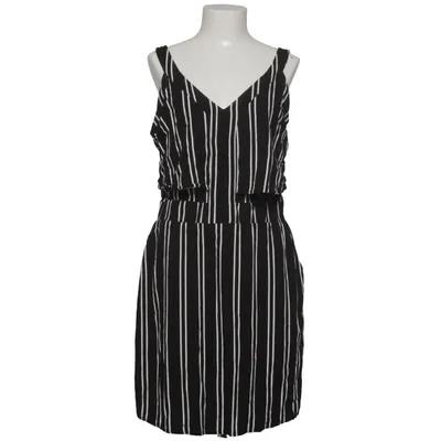 Jurk (Zwart, Wit) van Object Viscose