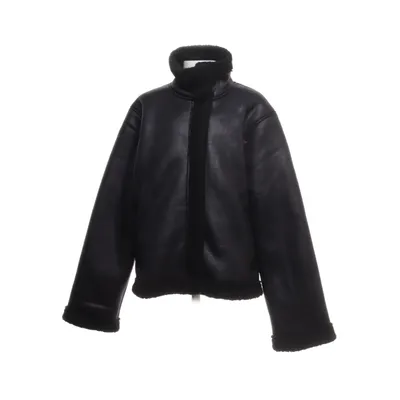 Shearling jacket (Black) from Pepperts Elastane, Recycled polyester