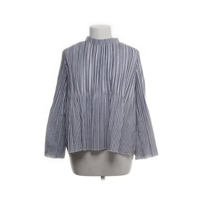 Blouse (White, Blue) from Marc Cain Cotton, Polyester