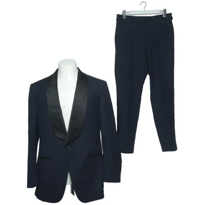 Smoking (Blå) från Vitale Barberis Canonico Kupro, Polyester, Viskos, Ull