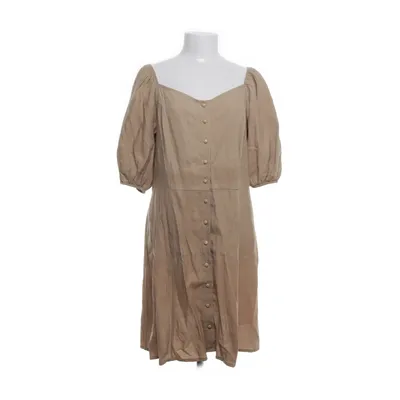 Shirt dress (Beige) from LCW Casual Polyester, Viscose