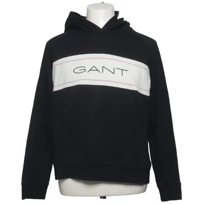 Hættetrøje (Sort, Hvid) fra GANT Bomuld, Polyester