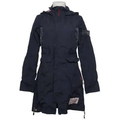Jacket (Blue) from Marin Alpin Cotton, Polyamide, Polyester