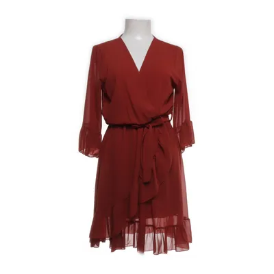 Omlottklänning (Brun) från New Style Elastan, Polyester, Viskos