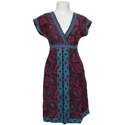 Robe (Marron, Multicolore) de Warehouse