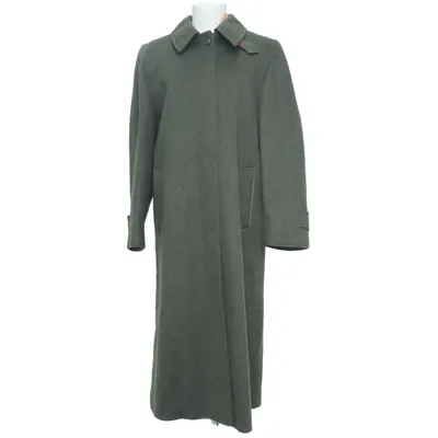 Coat (Green) from Steinbock Polyamide, Wool