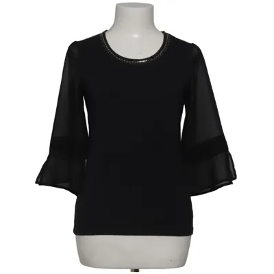 Blus (Svart) från H. Moser Bomull, Elastan