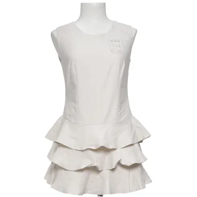 Dress (Beige) from By o la la..! Cotton, Elastane