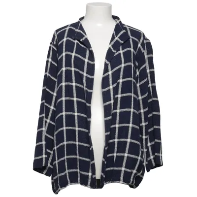 Omlottkofta (Blå, Vit) från Masai Bomull, Viskos