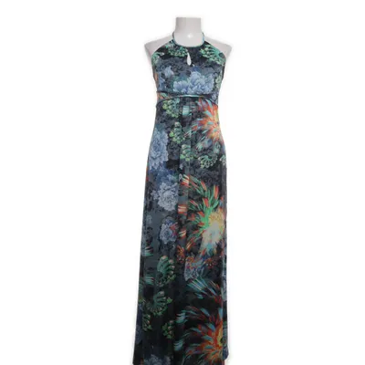 Maxi dress (Blue, Multicolored) from Lise Sandahl Elastane, Polyester