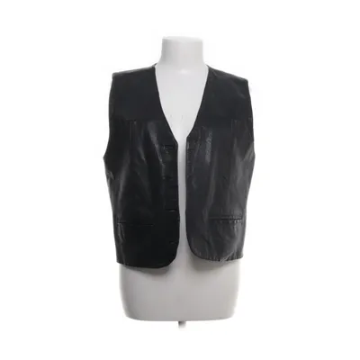 Väst (Svart) från Hennes Collection by H&M Bomull, Polyester, Skinn