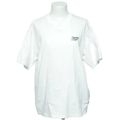 T-shirt (White) from Saturdays Cotton