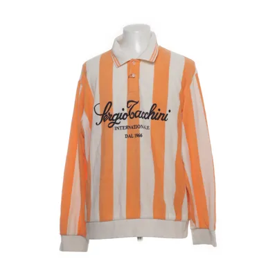 Collegetröja (Orange, Vit) från Sergio Tacchini Bomull, Polyester