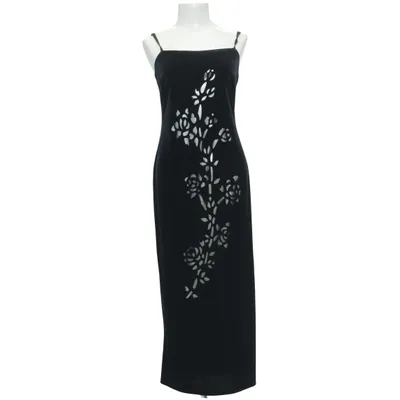 Robe longue (Noir) de Debenhams Élasthane, Polyester