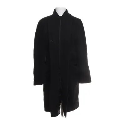 Coat (Black) from Mangoon Polyamide, Polyester, Wool