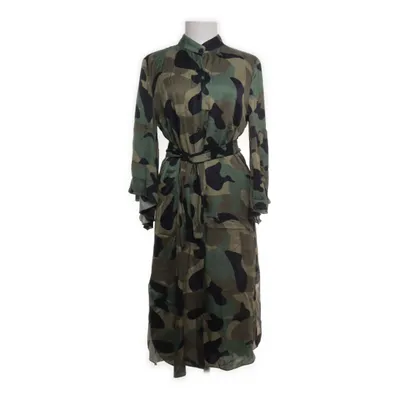 Skjortklänning (Grön, Svart, Flerfärgad) från Frontrow Silke, Viskos