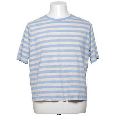 T-shirt (Blå, Beige) från Dedicated Bomull