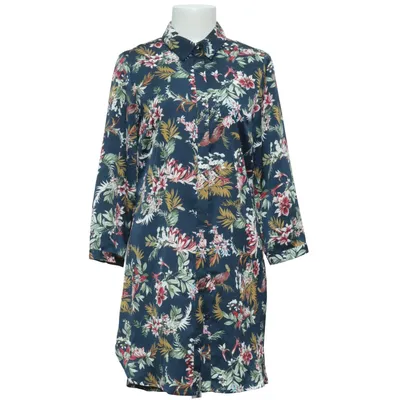 Shirt dress (Blue, Multicolored) from Pop Copenhagen Polyester