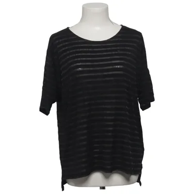 T-shirt (Zwart, Grijs) van House of Lola Metallvezel, Polyester, Viscose