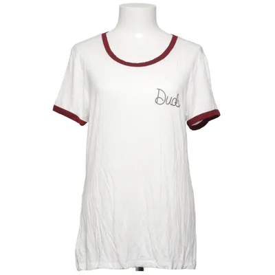 T-shirt (White, Red) from Empyre Elastane, Viscose