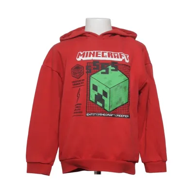 Huvtröja (Röd, Flerfärgad) från Minecraft