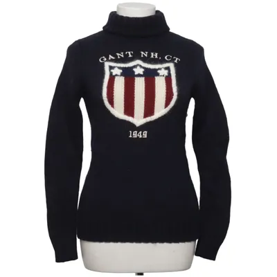 Pull-over (Bleu, Rouge, Blanc) de GANT Polyamide, Laine