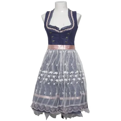 Dirndl (Blå, Vit, Rosa) från Trachtl Bomull