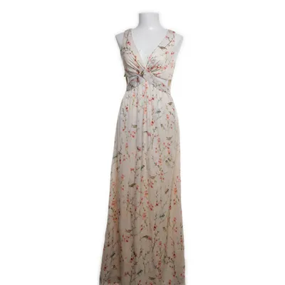 Maxi jurk (Beige, Meerkleurig) van Zara Trafaluc Polyester