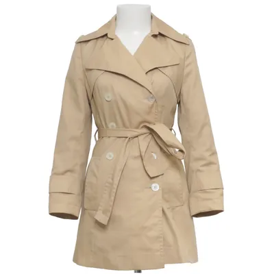 Trench coat (Beige) from Dixi Coat Cotton, Polyester