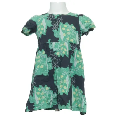 Jurk (Zwart, Groen, Geel) van Lindex x Joy Zandén