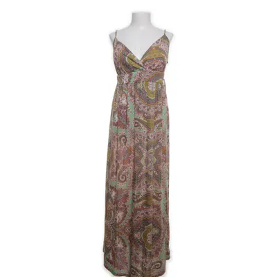 Maxi dress (Multicolored) from Laura Torelli Collection Elastane, Polyester