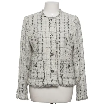 Jacket (White, Black, Gray) from Veronica Virta Cotton, Viscose