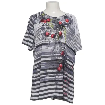 T-shirt (Gray, White, Multicolored) from Frank Walder Polyester
