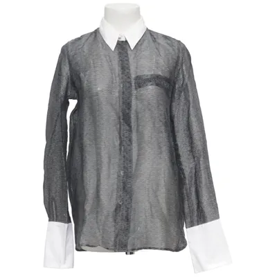 Chemise (Gris, Blanc) de Maison Kitsuné Coton, Polyester