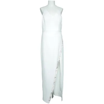Evening gown (White) from BCX Elastane, Polyester