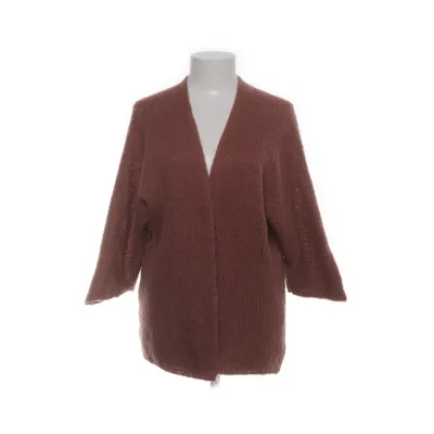Cardigan (Brown) from Define Acrylic, Mohair, Polyamide, Wool