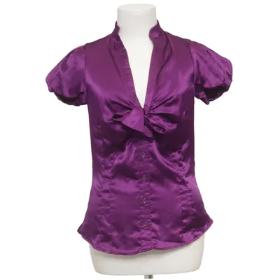 Kortærmet skjorte (Lilla) fra Mango Suit Polyester