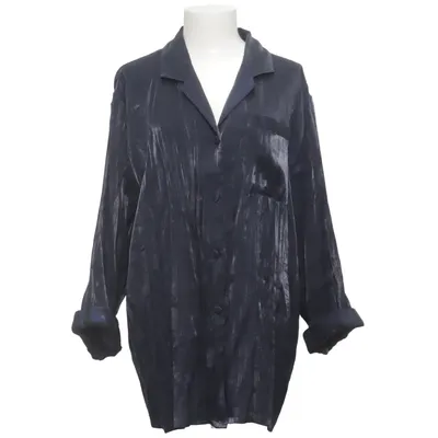 Shirt (Blue) from Lady Pirola Polyester, Viscose