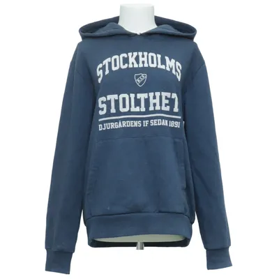 Capuchon sweater (Blauw) van Djurgårdens IF Katoen, Polyester