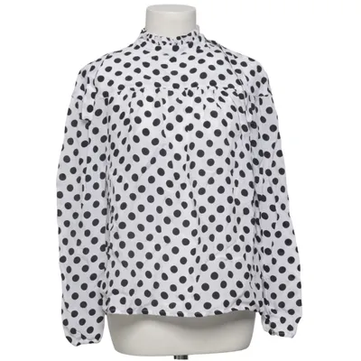 Blouse (Blanc, Noir) de Maje Cupro