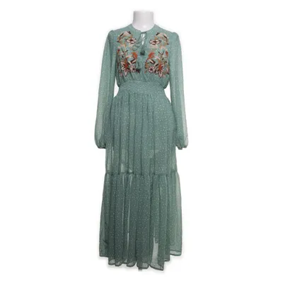 Maxi dress (Green, Multicolored) from Rusttydustty