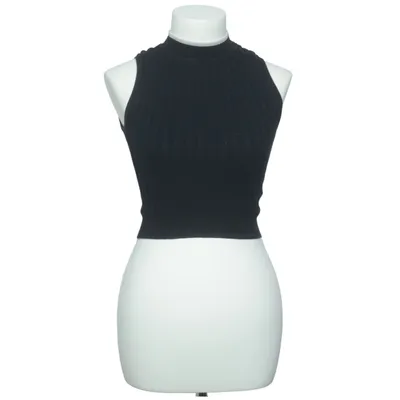 Crop top (Zwart, Wit) van Garage Katoen, Polyamide, Viscose