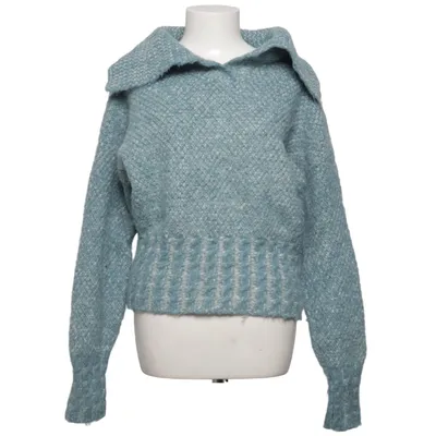 Turtleneck (Blue, White) from Duibai
