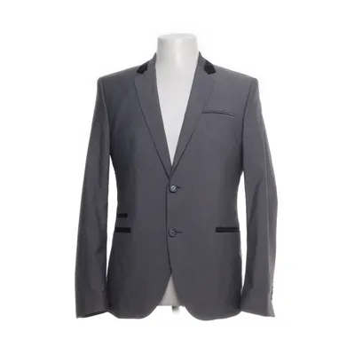 Kavaj (Grå, Svart) från Black Tag by Zara Man Bomull, Polyester, Viskos