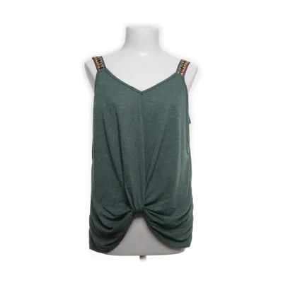 Tanktop (Groen) van Emery Rose Polyester, Viscose