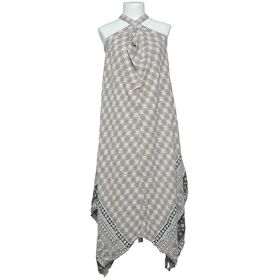 Maxi jurk (Beige, Wit, Zwart) van Isolde Viscose