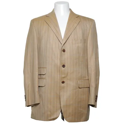 Blazer (Beige) de Daks Soie, Viscose, Laine