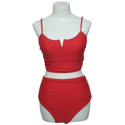 Bikini (Rød) fra Cupshe Elastan, Polyamid, Polyester