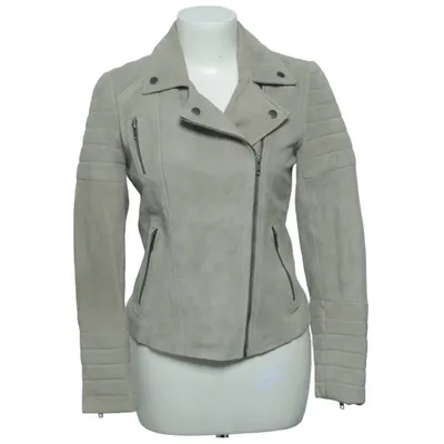 Veste de motard (Beige) de Muubaa Coton, Daim